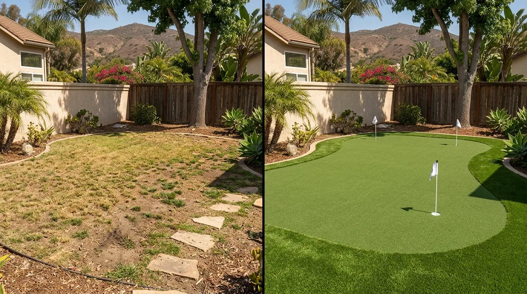 San Diego Artificial Grass Cost Guide 2026: Backyards, Pet Turf and Putting Greens