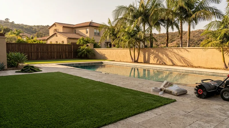 Pool Surround Turf San Diego
