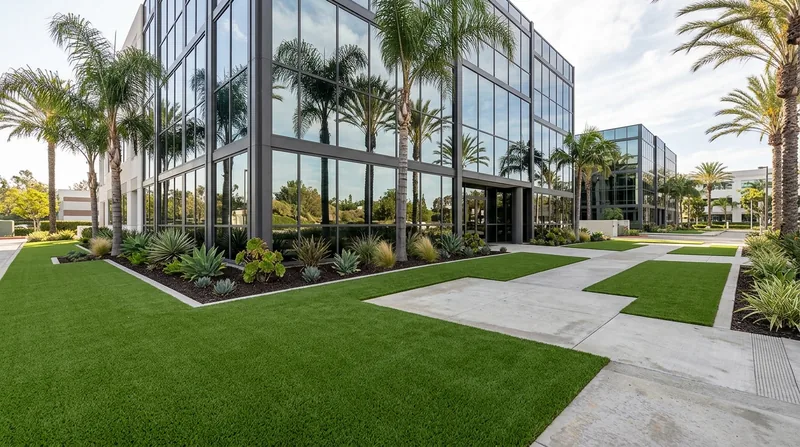 Commercial Artificial Grass Installation San Diego
