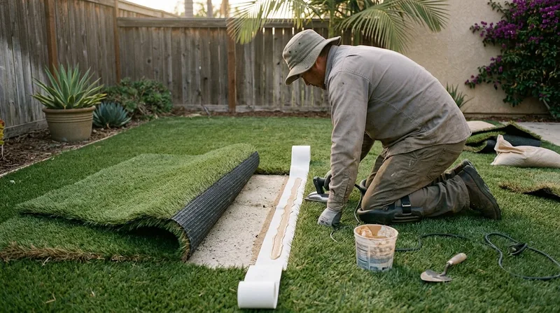 Turf Repair & Seam Repair San Diego
